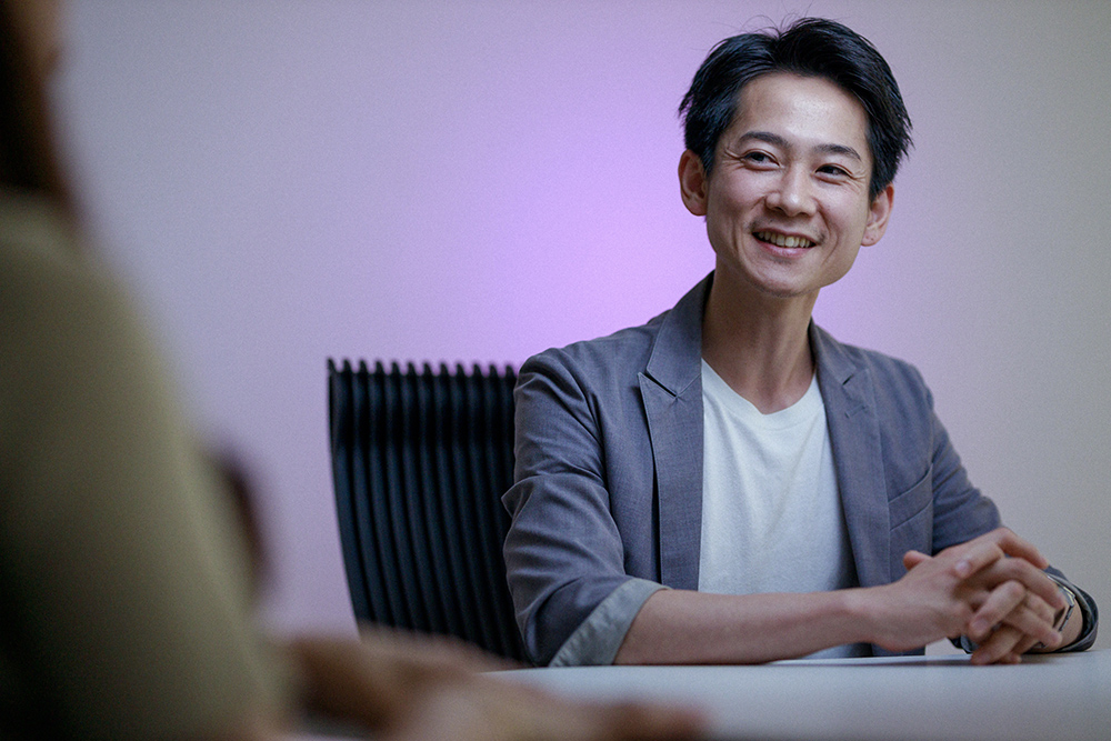 田井譲さん・出来千春さん写真