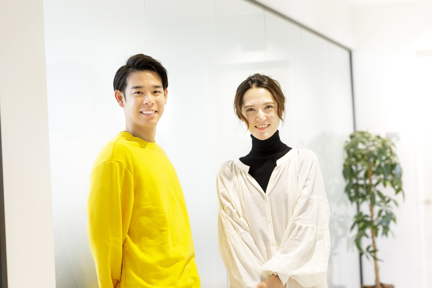 ジェレミーさんと寺林さんツーショット４