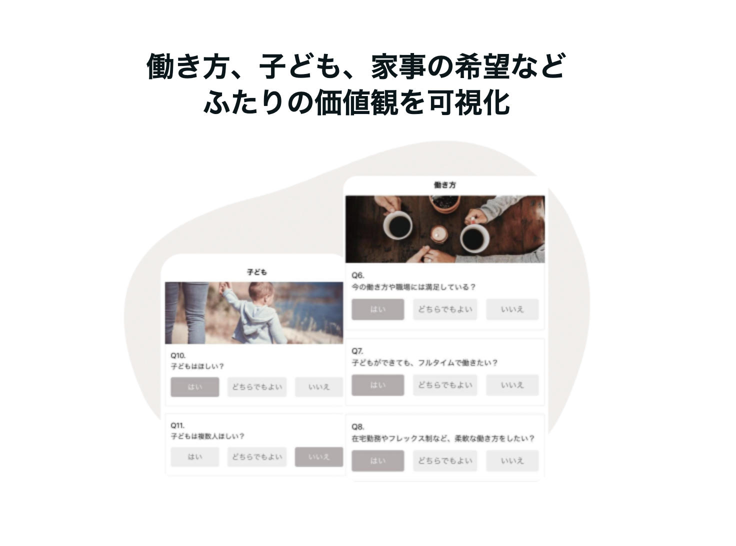 ふたり会議画面