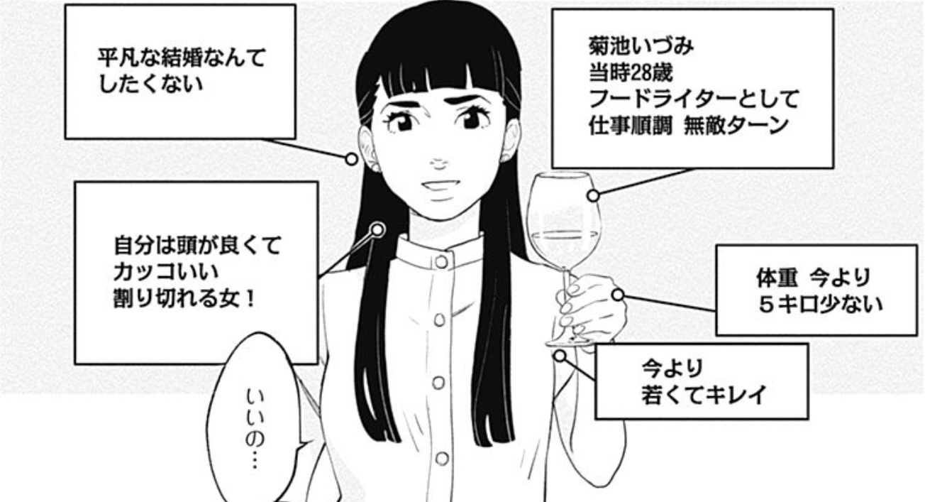 菊池いづみ　コマ