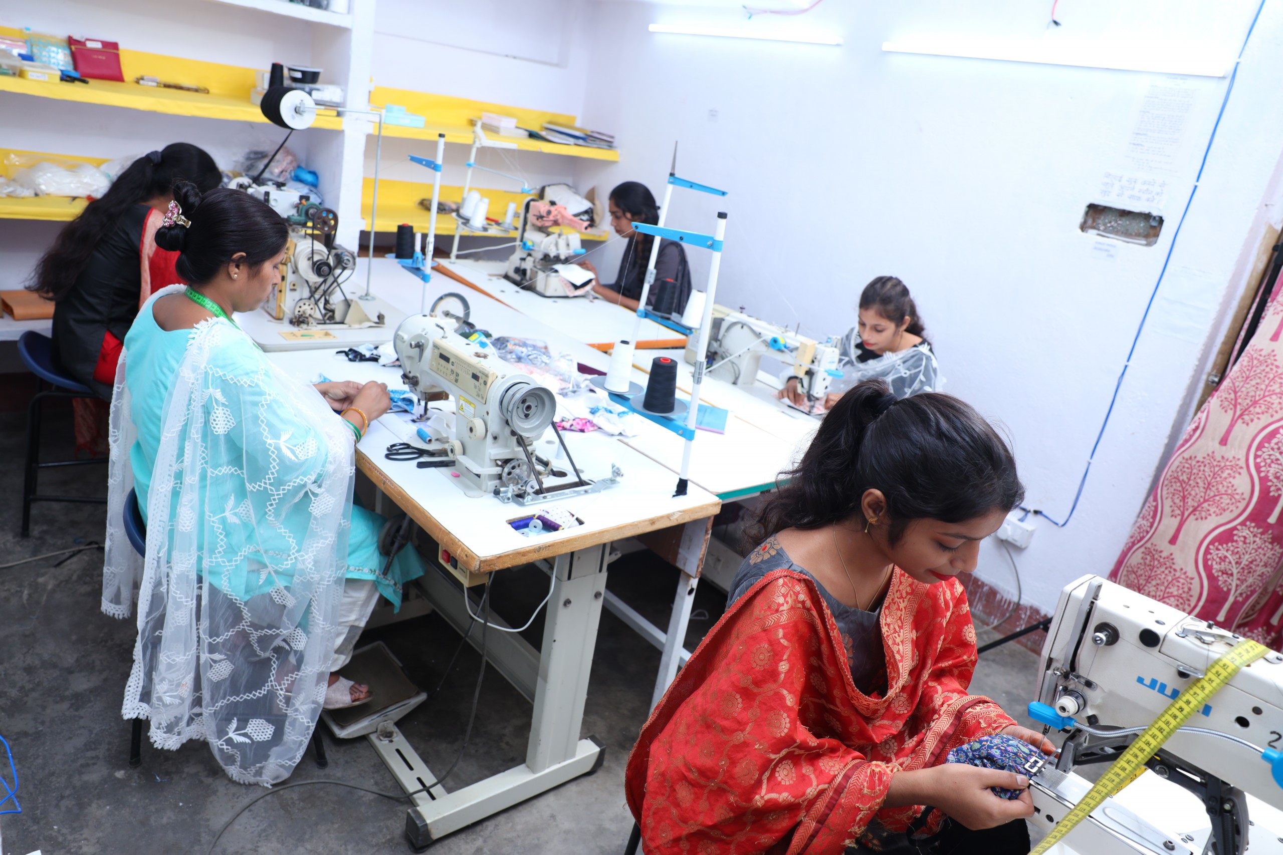 RANGORIE インドの縫製工場