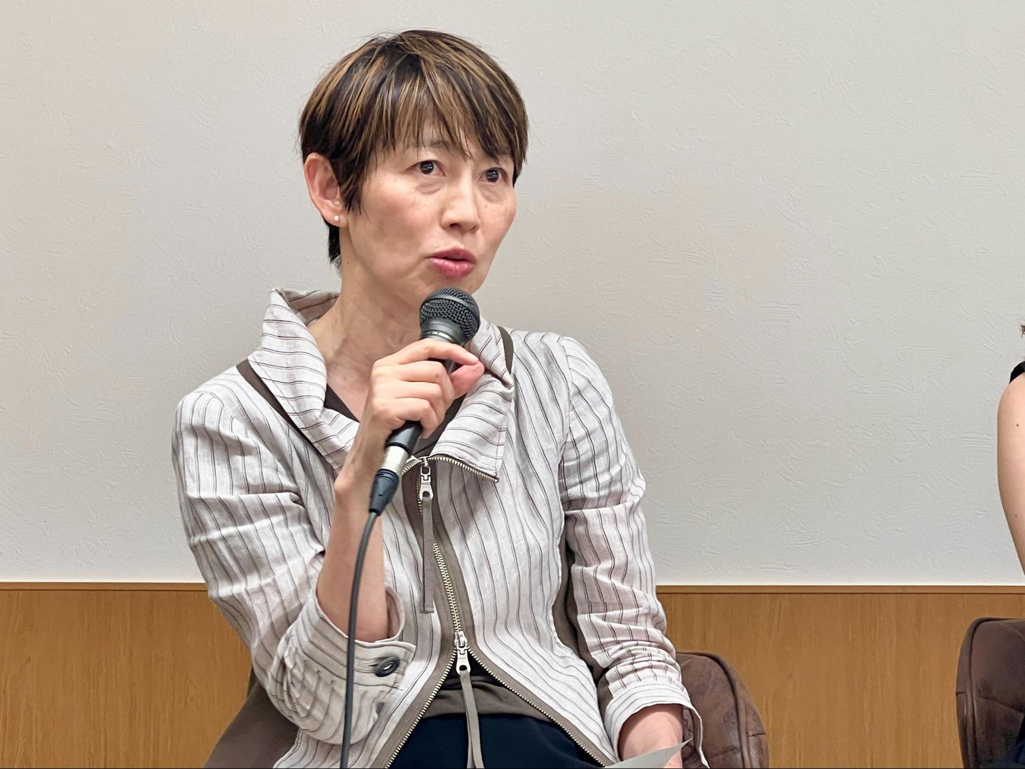 中塚久美子さん（朝日新聞労組）